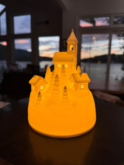Winter Village Hearthside Lantern