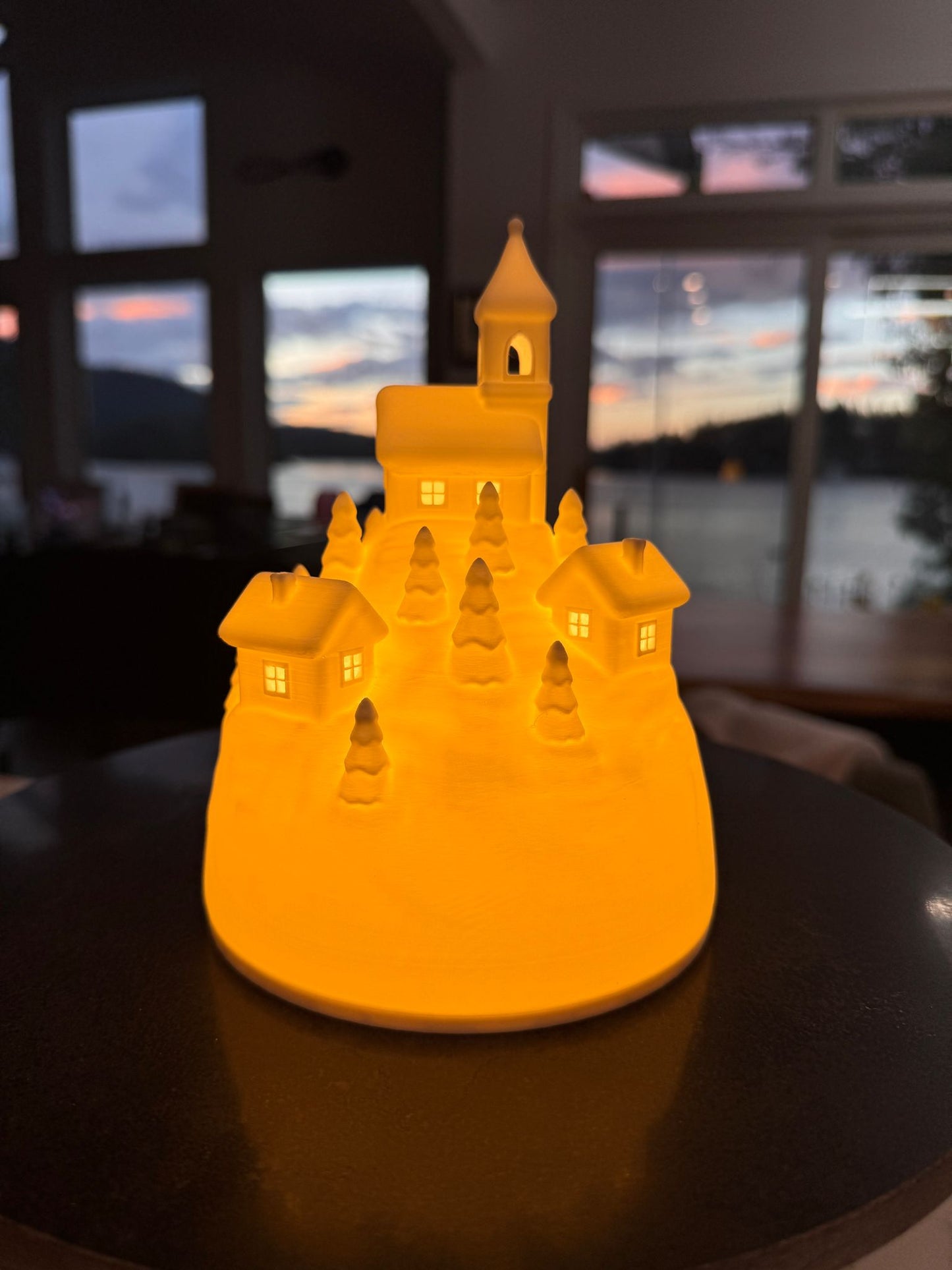 Winter Village Hearthside Lantern