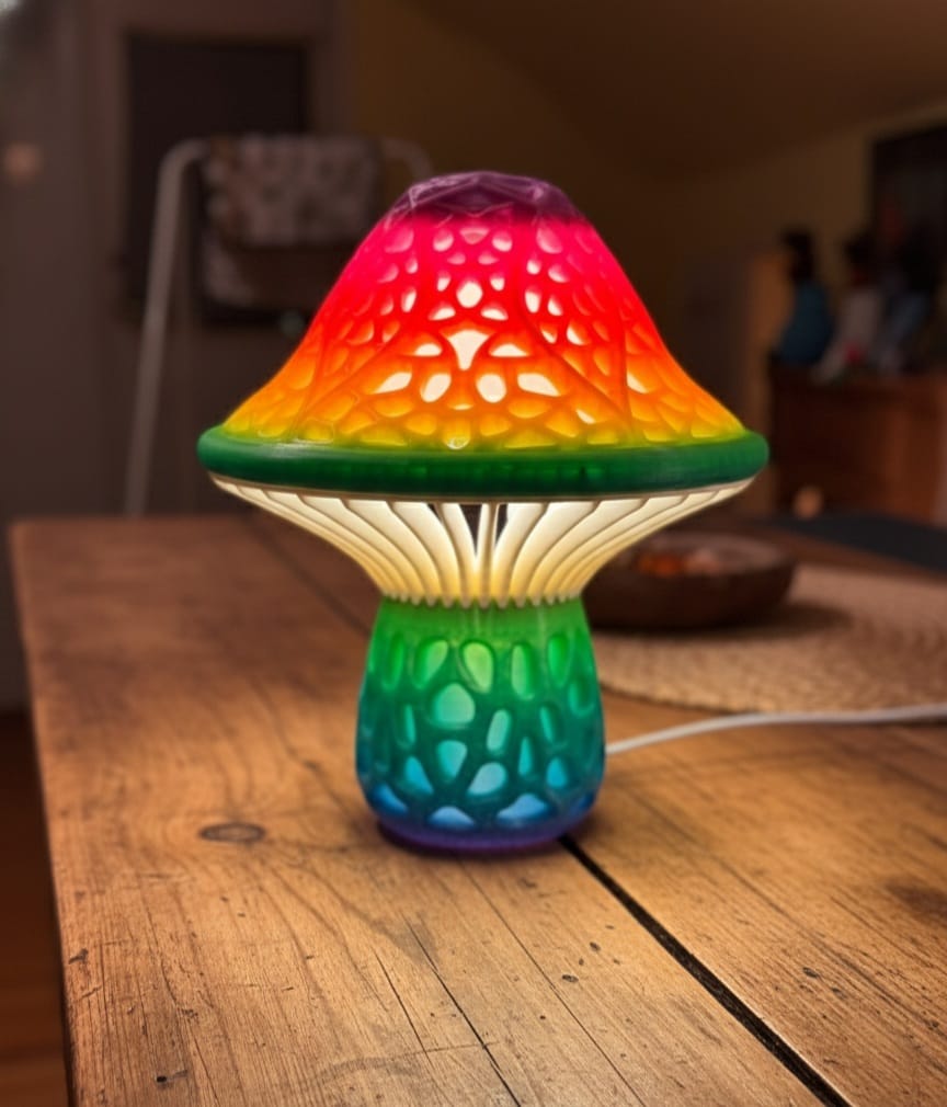 🍄✨ Mushroom Magic Lamp ✨🍄