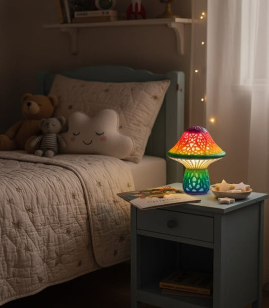 🍄✨ Mushroom Magic Lamp ✨🍄