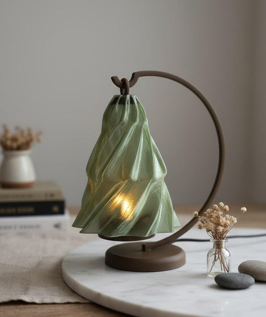 GraniteLight - Chic Christmas Tea Light with Stand - Modern Holiday Ambiance