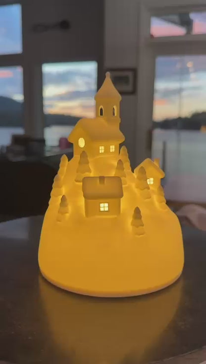 Winter Village Hearthside Lantern